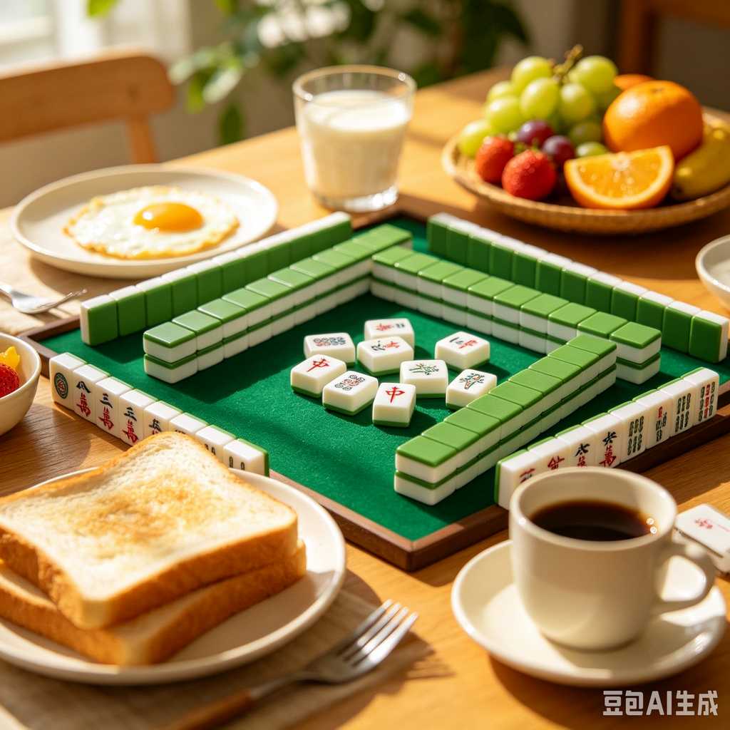 bright color mahjong tiles